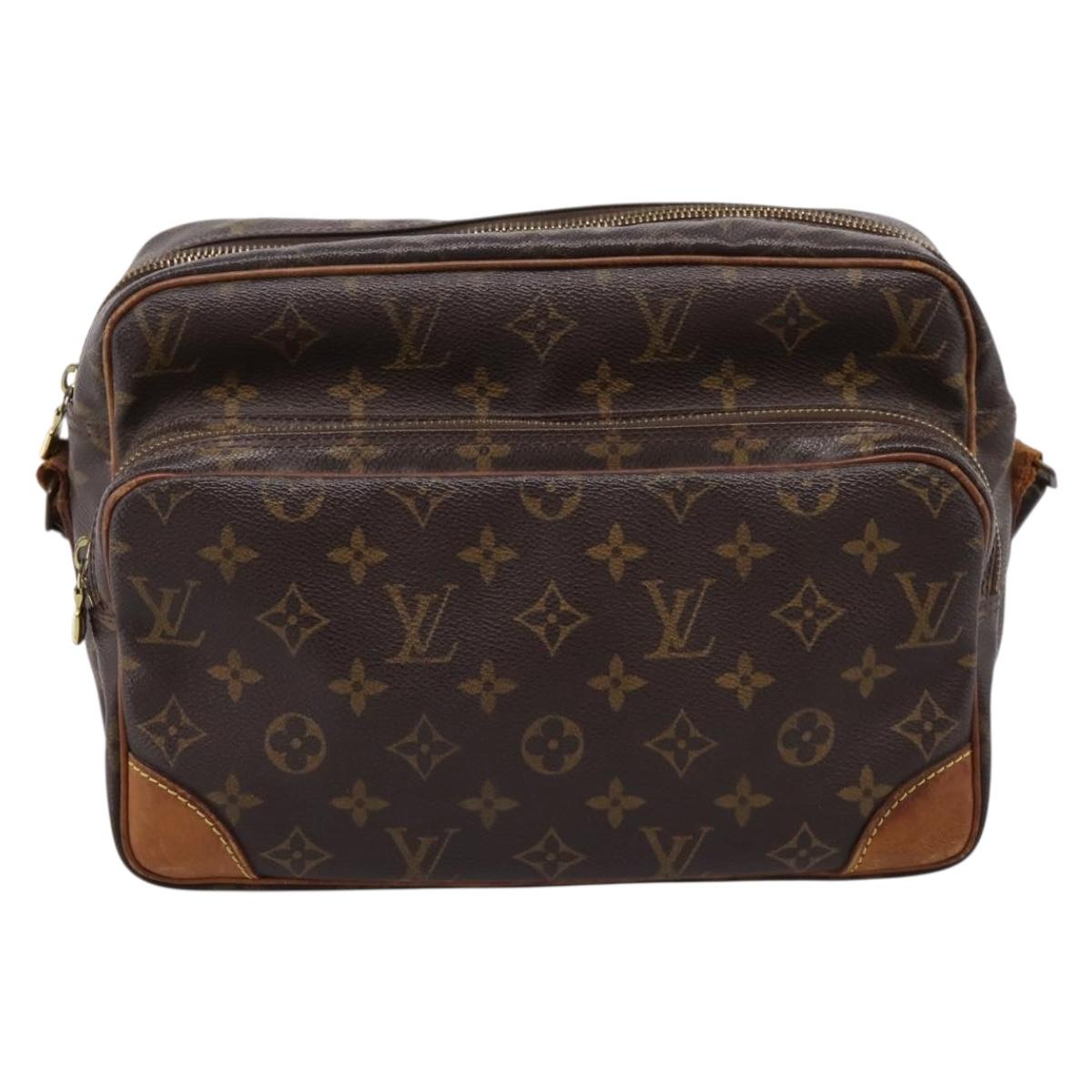 LOUIS VUITTON Monogram Nile Shoulder Bag M45244 LV Auth bs37231
