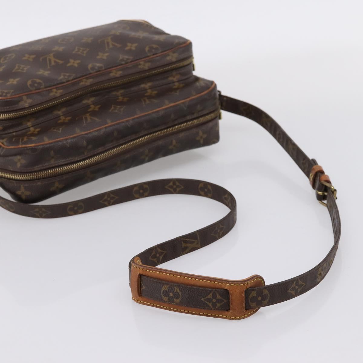 LOUIS VUITTON Monogram Nile Shoulder Bag M45244 LV Auth bs37231