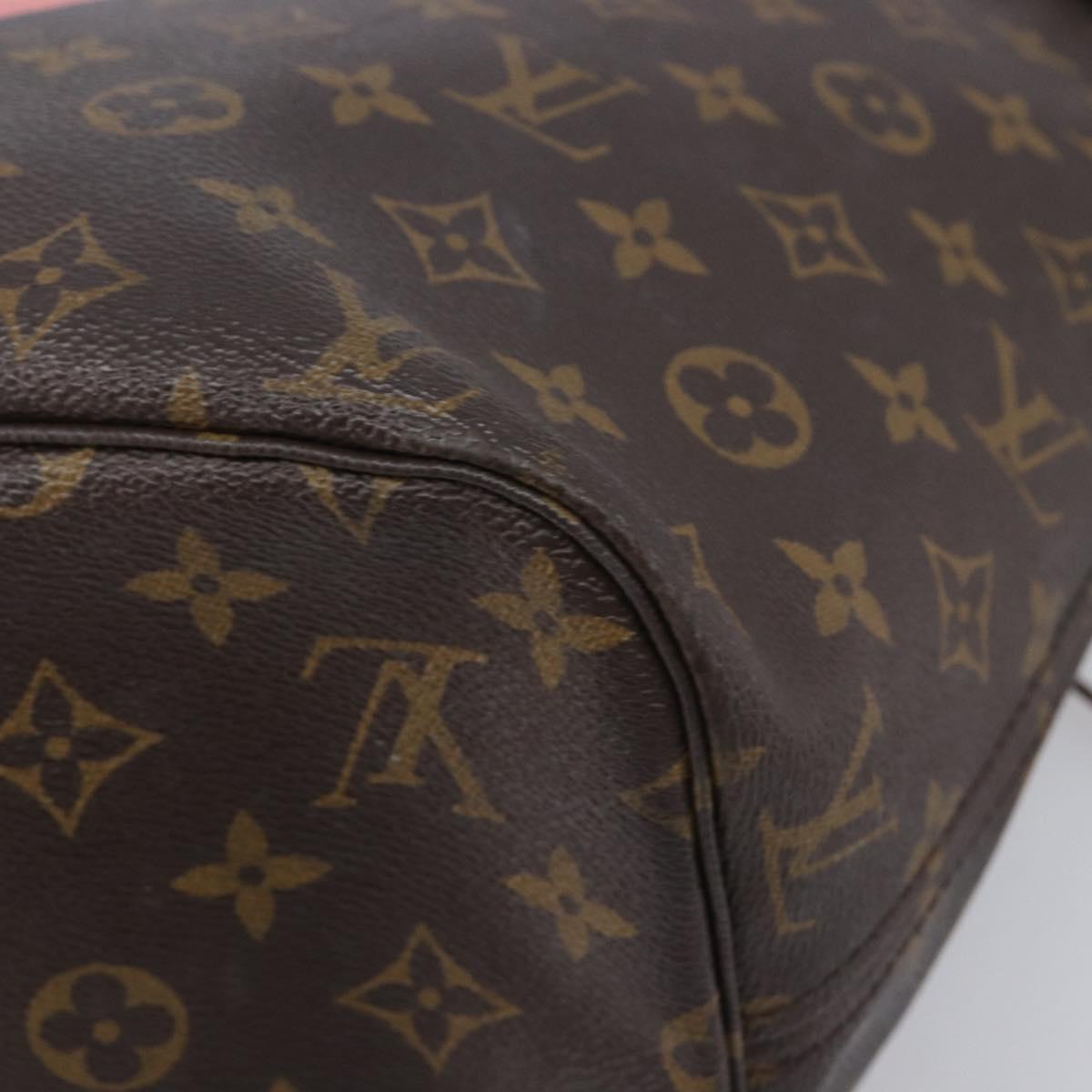 LOUIS VUITTON Monogram My LV World Tour Neverfull MM Tote Bag LV Auth bs37245