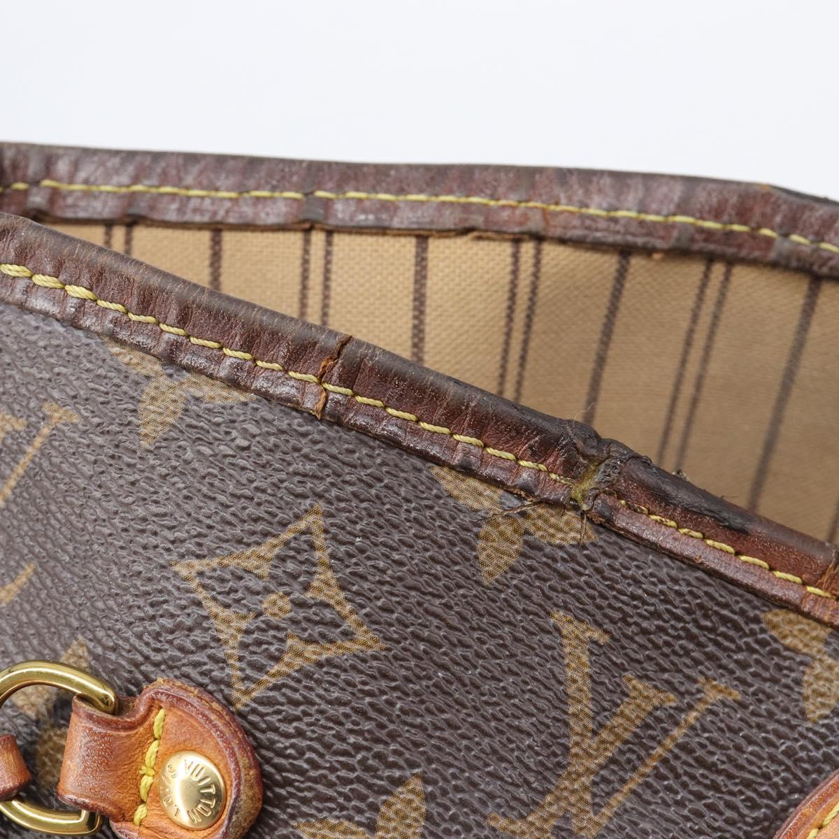 LOUIS VUITTON Monogram My LV World Tour Neverfull MM Tote Bag LV Auth bs37245