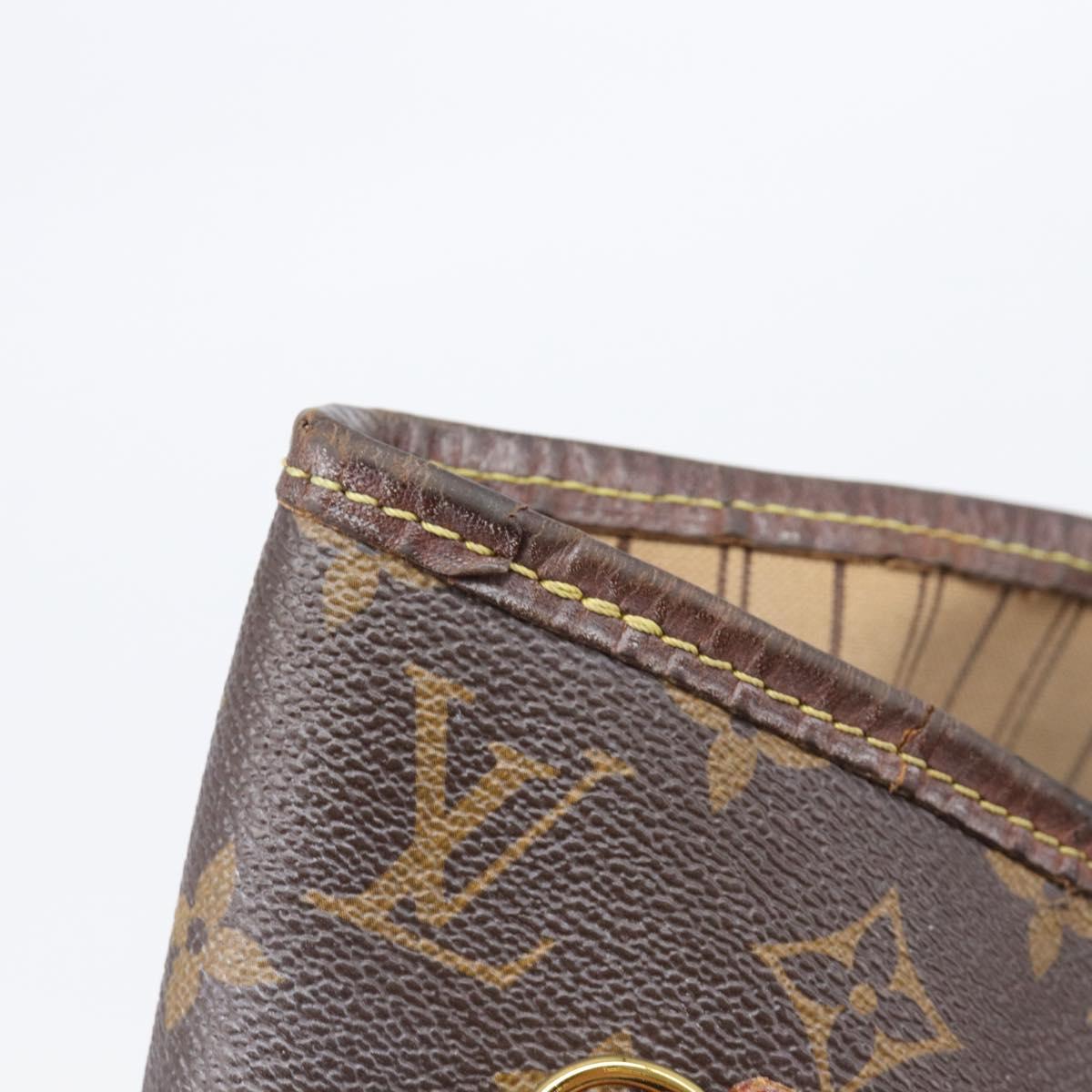 LOUIS VUITTON Monogram My LV World Tour Neverfull MM Tote Bag LV Auth bs37245