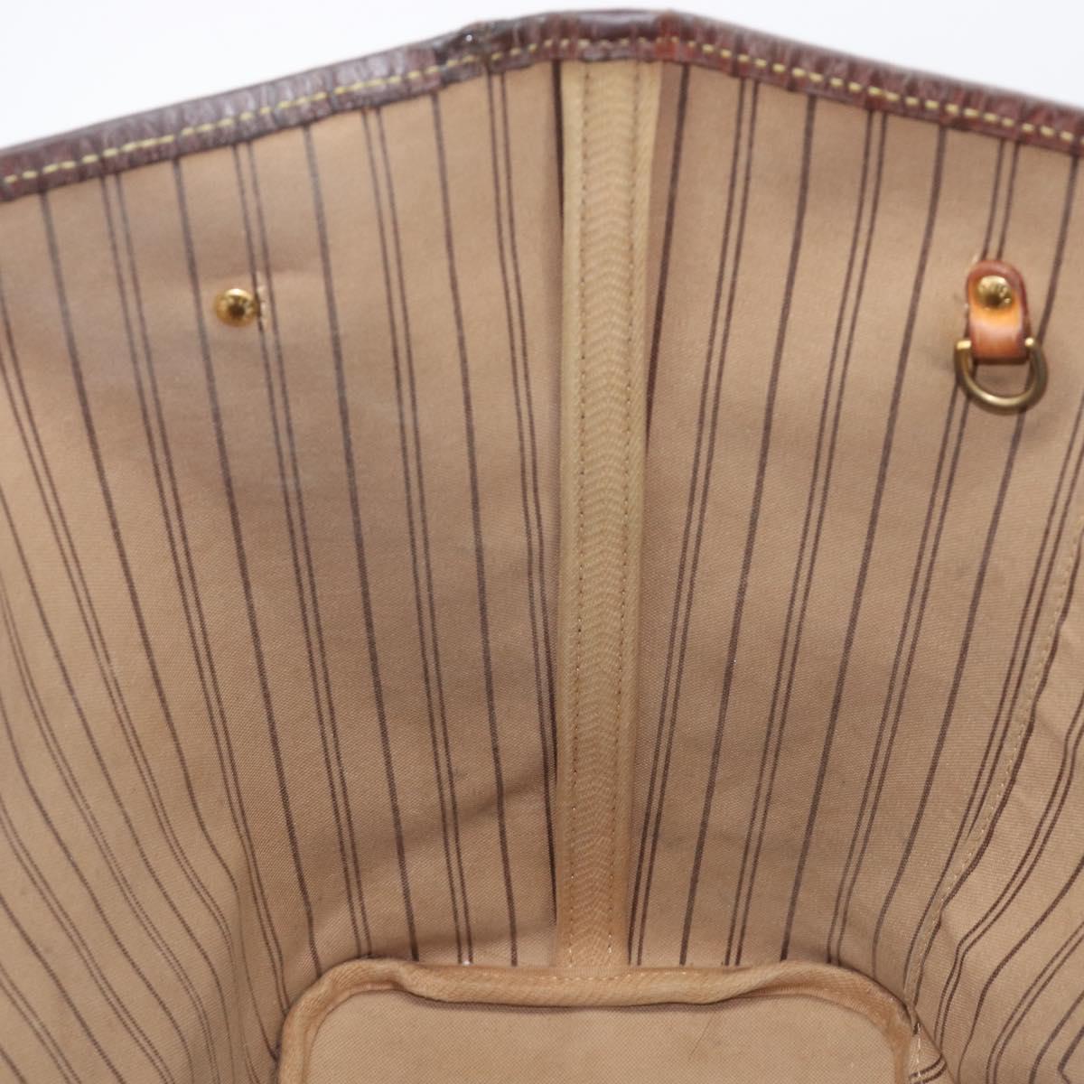 LOUIS VUITTON Monogram My LV World Tour Neverfull MM Tote Bag LV Auth bs37245