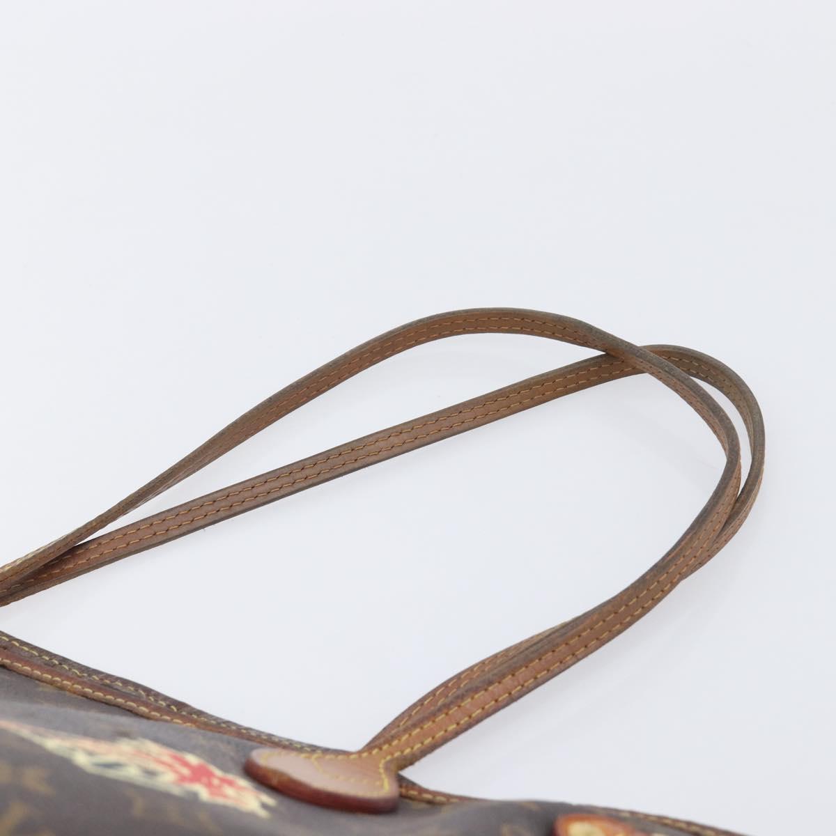 LOUIS VUITTON Monogram My LV World Tour Neverfull MM Tote Bag LV Auth bs37245