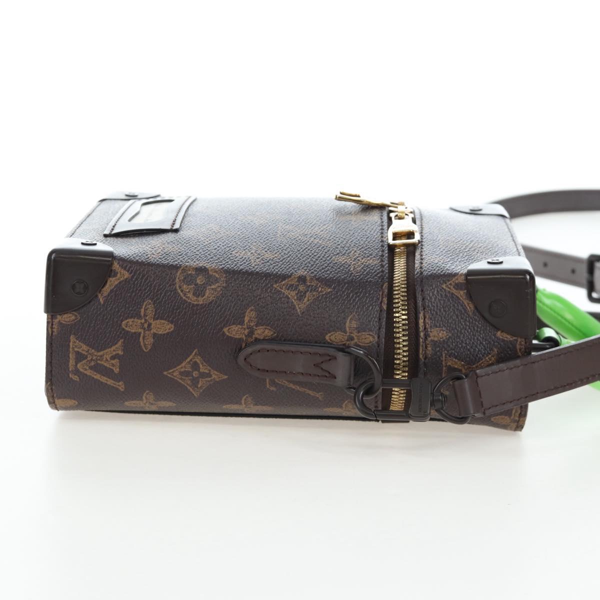 LOUIS VUITTON Monogram Vertical Box Trunk Shoulder Bag M59664 LV Auth bs37247
