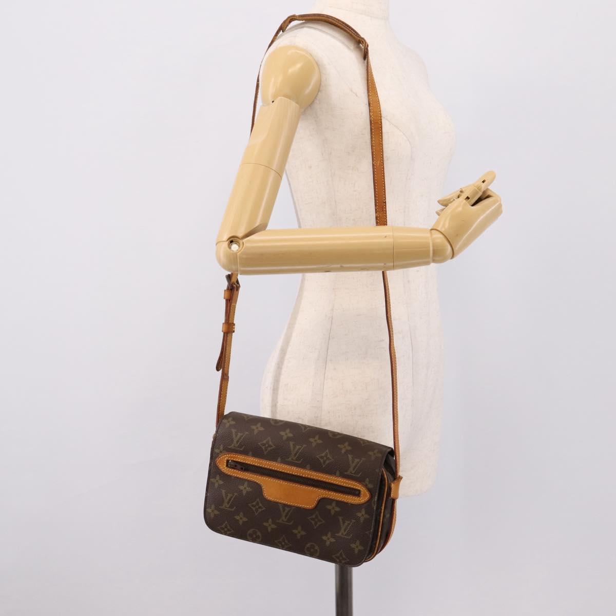 LOUIS VUITTON Monogram Saint Germain 24 Shoulder Bag M51210 LV Auth bs37248