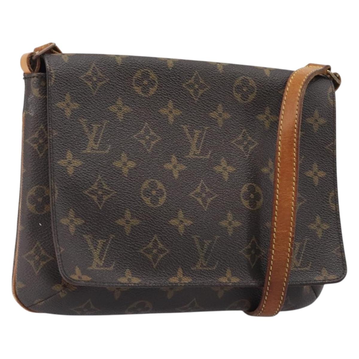 LOUIS VUITTON Monogram Musette Tango Long Shoulder Bag M51388 LV Auth bs37265