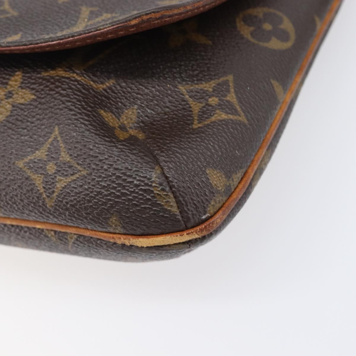 LOUIS VUITTON Monogram Musette Tango Long Shoulder Bag M51388 LV Auth bs37265