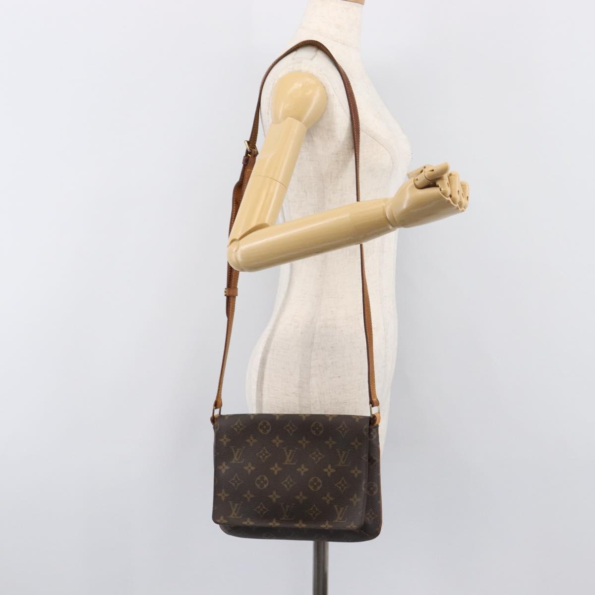 LOUIS VUITTON Monogram Musette Tango Long Shoulder Bag M51388 LV Auth bs37265