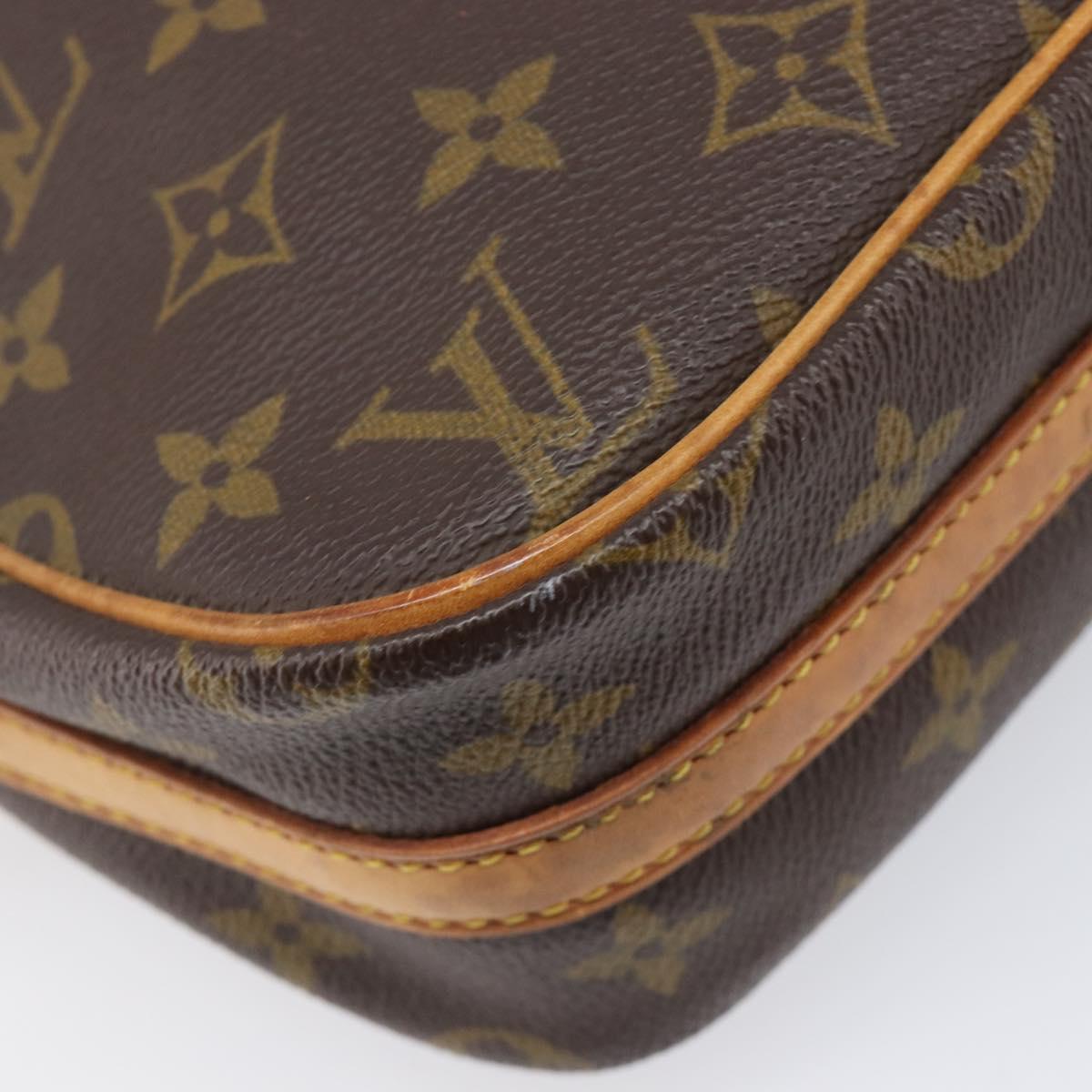 LOUIS VUITTON Monogram Senlis Shoulder Bag M51222 LV Auth bs37267