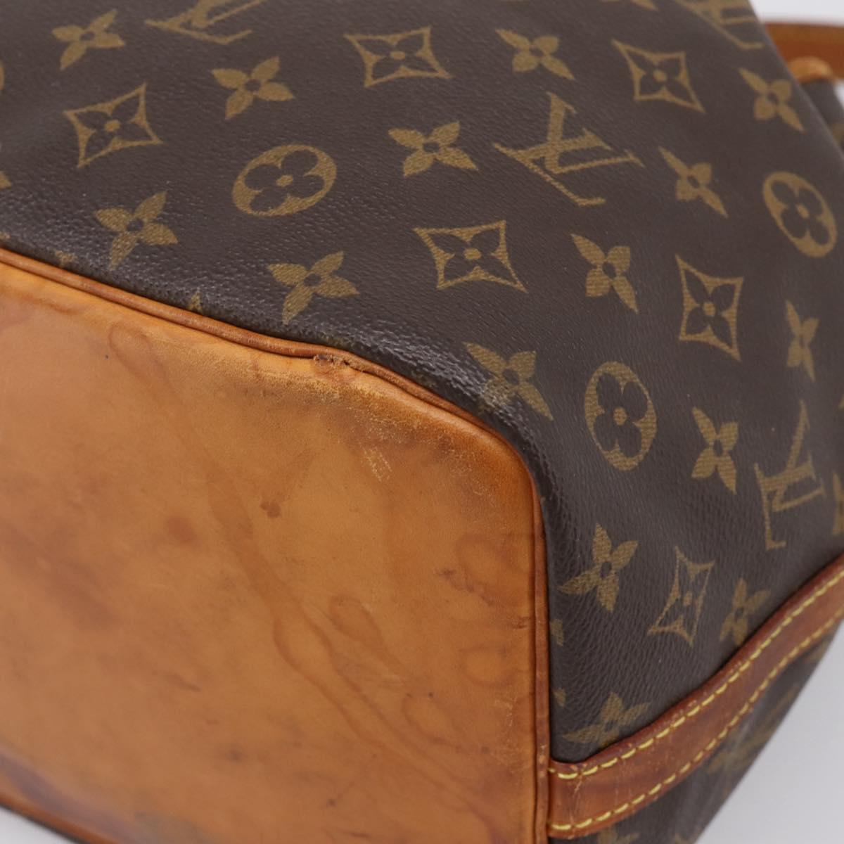 LOUIS VUITTON Monogram Petit Noe Shoulder Bag M42226 LV Auth bs37270
