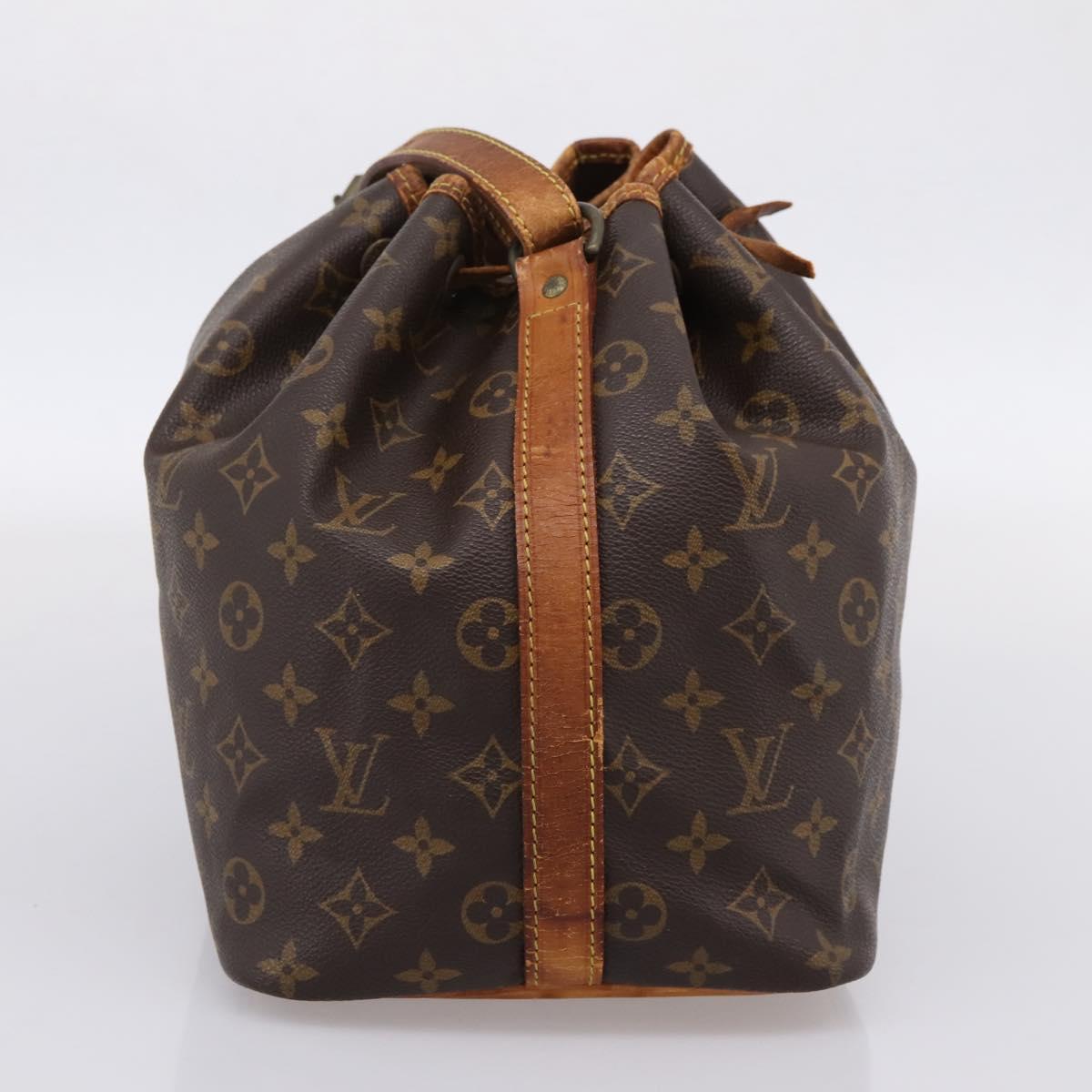 LOUIS VUITTON Monogram Petit Noe Shoulder Bag M42226 LV Auth bs37270