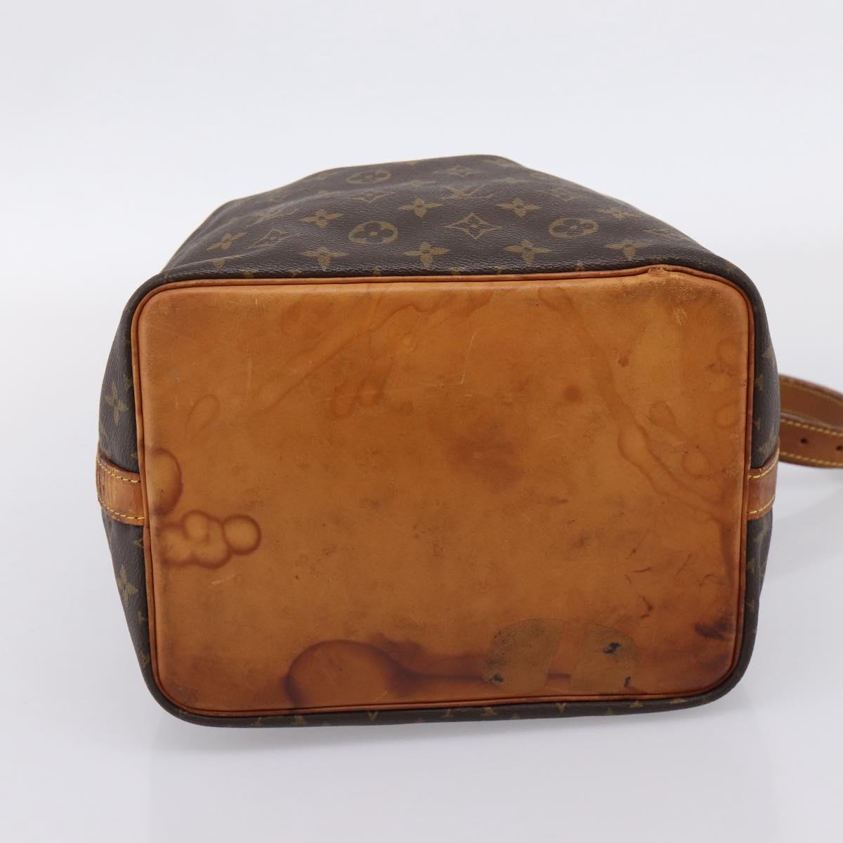 LOUIS VUITTON Monogram Petit Noe Shoulder Bag M42226 LV Auth bs37270