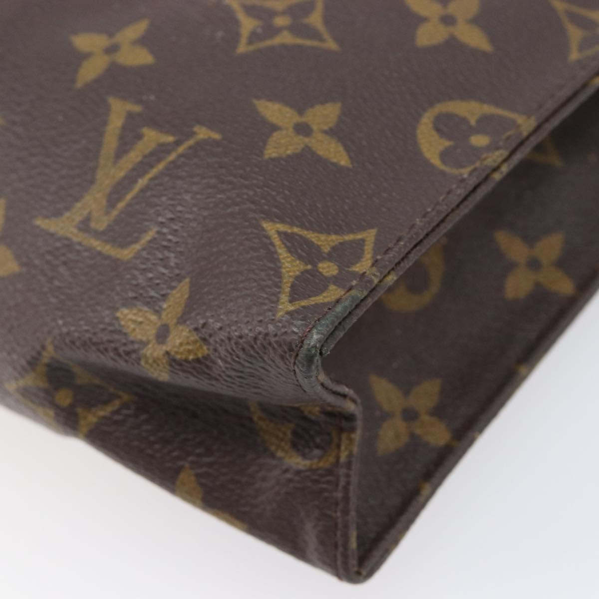 LOUIS VUITTON Monogram Poche Toilette 26 Pouch M47542 LV Auth bs37273