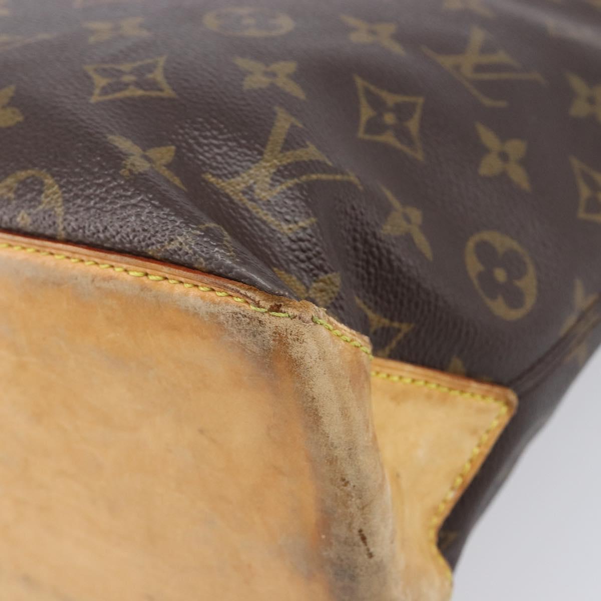 LOUIS VUITTON Monogram Cabas Piano Tote Bag M51148 LV Auth bs37274