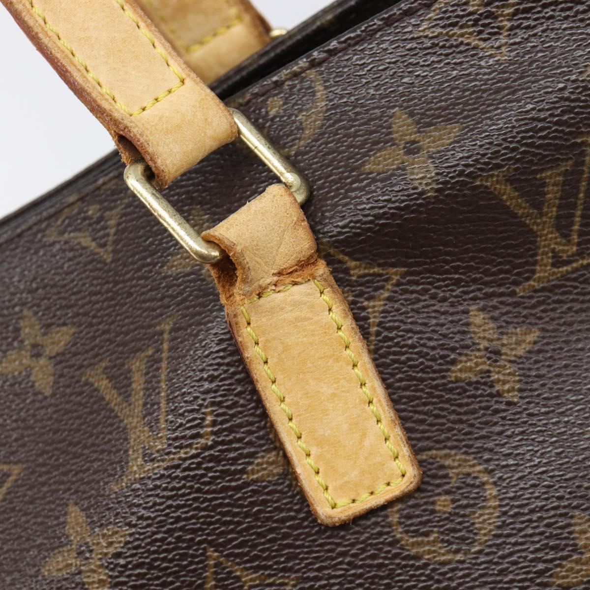LOUIS VUITTON Monogram Cabas Piano Tote Bag M51148 LV Auth bs37274