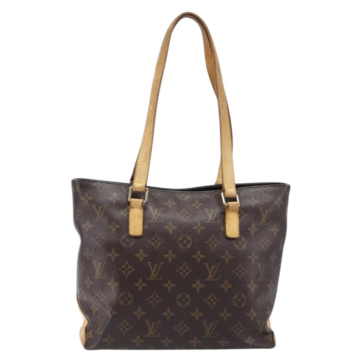 LOUIS VUITTON Monogram Cabas Piano Tote Bag M51148 LV Auth bs37274