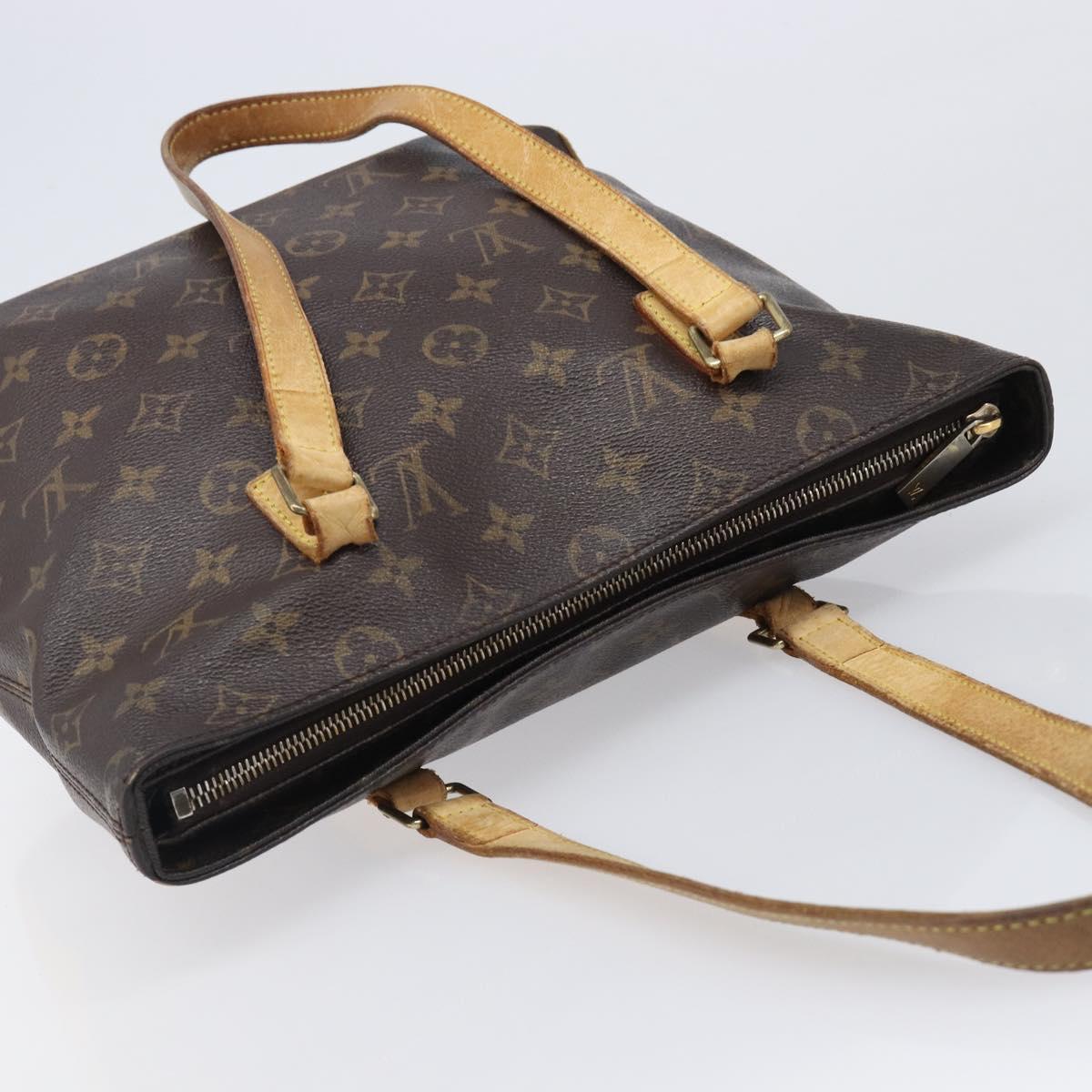 LOUIS VUITTON Monogram Cabas Piano Tote Bag M51148 LV Auth bs37274