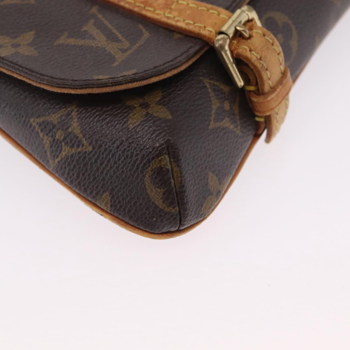 LOUIS VUITTON Monogram Pochette Marrell Waist Bag M51159 LV Auth bs37275