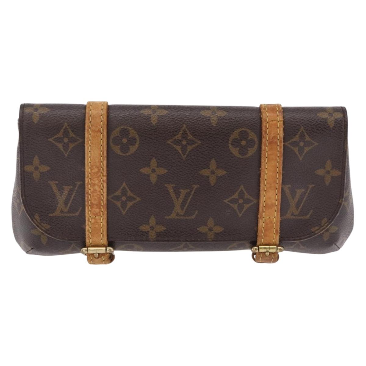 LOUIS VUITTON Monogram Pochette Marrell Waist Bag M51159 LV Auth bs37275