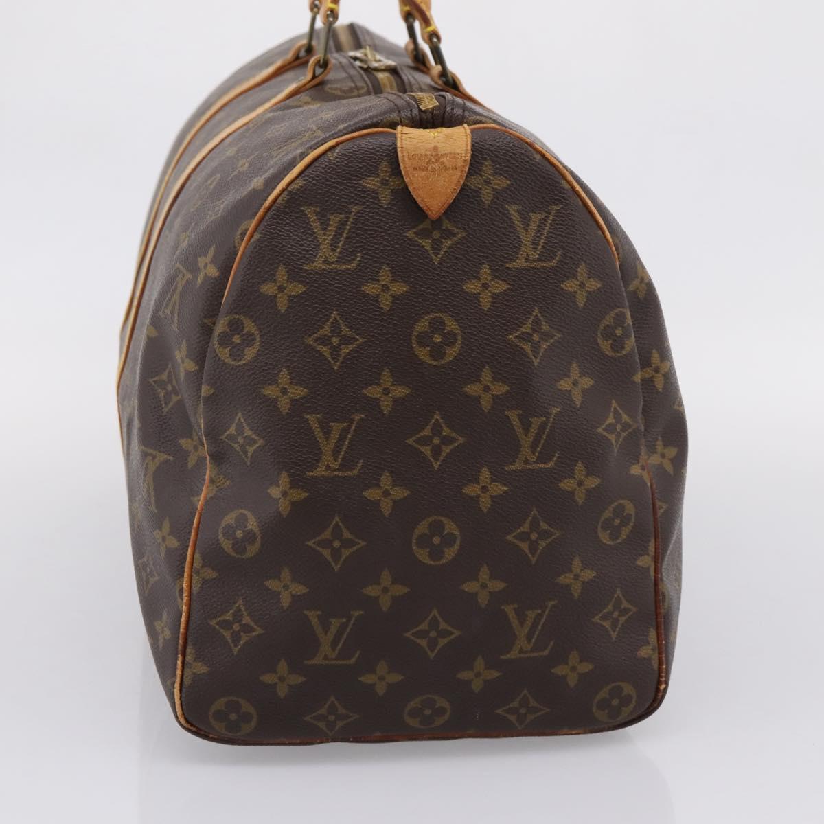 LOUIS VUITTON Monogram Keepall 45 Boston Bag M41428 LV Auth bs37277