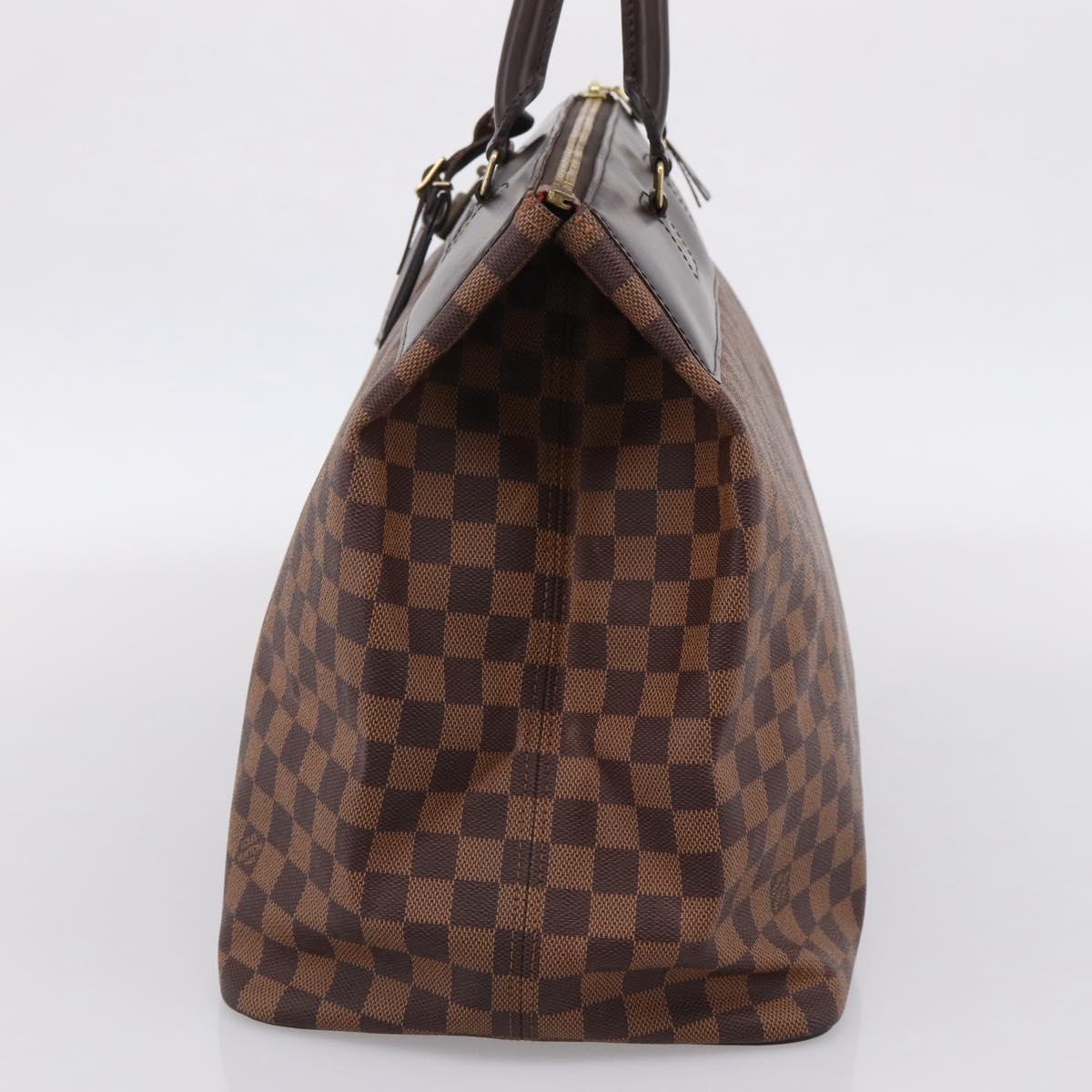 LOUIS VUITTON Damier Ebene Greenwich GM Boston Bag N41155 LV Auth bs37278A