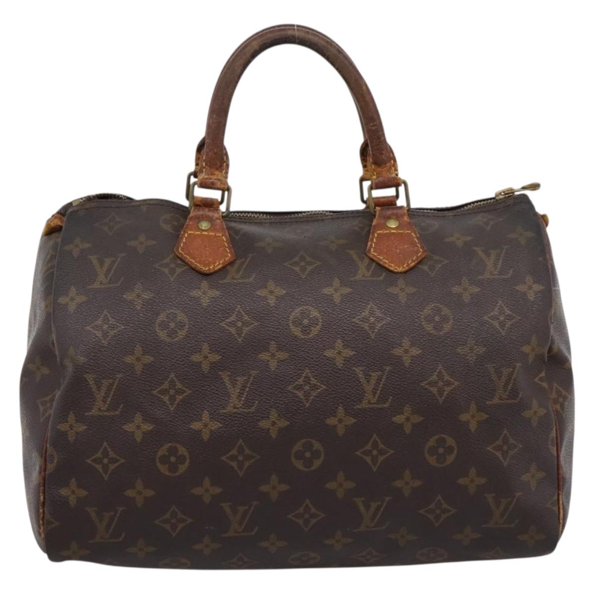 LOUIS VUITTON Monogram Hand Bag 2 Set LV Auth bs37279