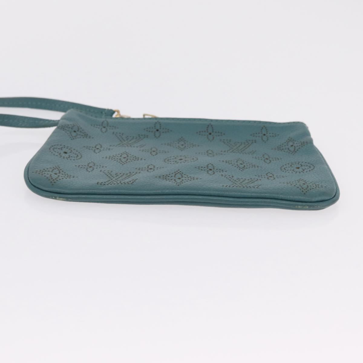 LOUIS VUITTON Damier Azur Monogram Empreinte Monogram Mahina 3 Set Auth bs37286