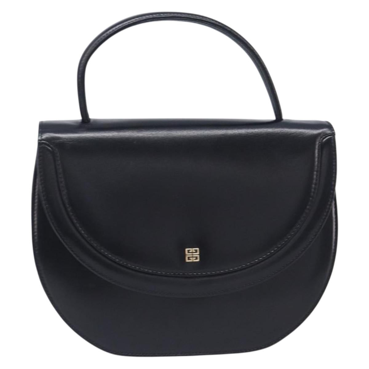 GIVENCHY Shoulder Bag Leather 2 Set Black Auth bs37287