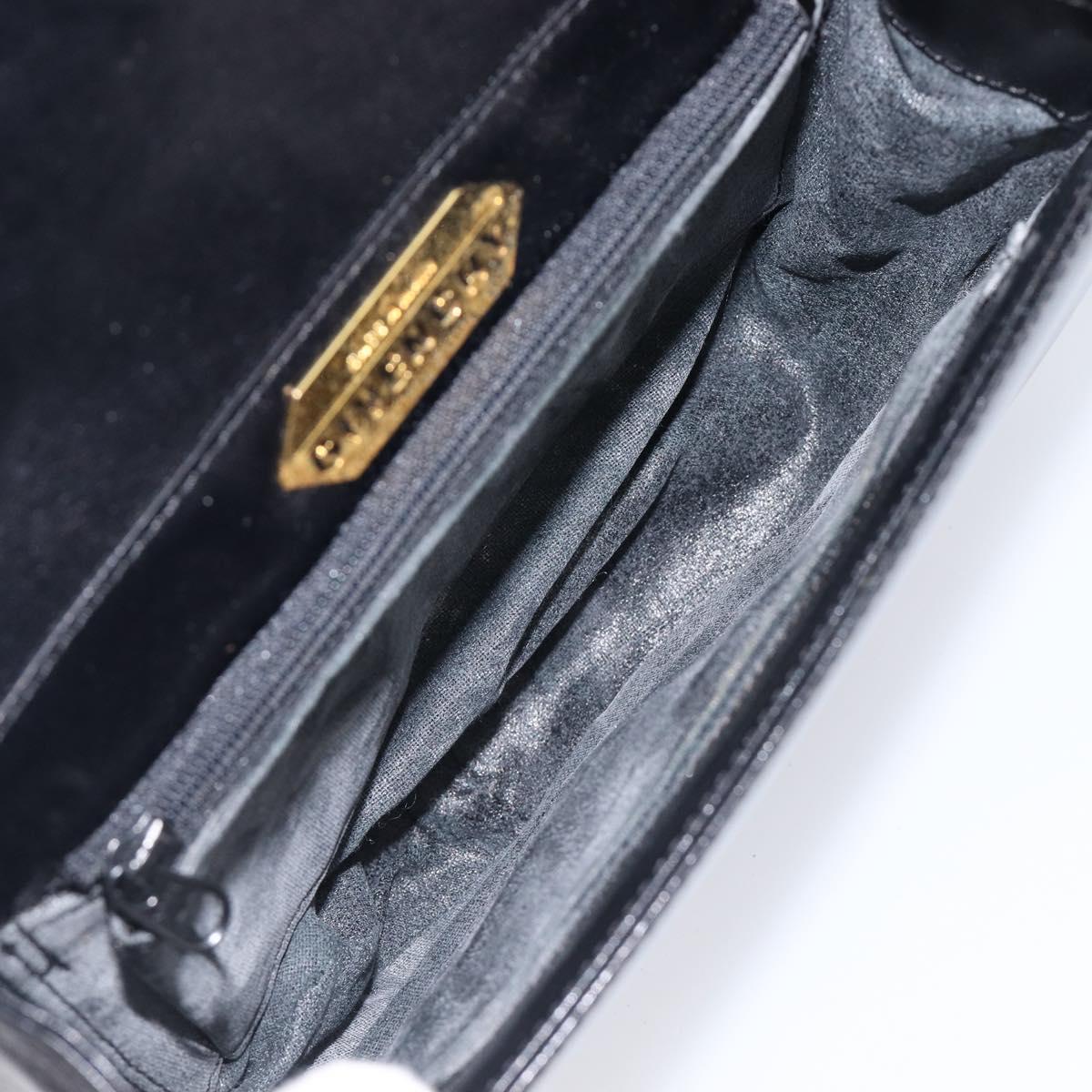 GIVENCHY Shoulder Bag Leather 2 Set Black Auth bs37287