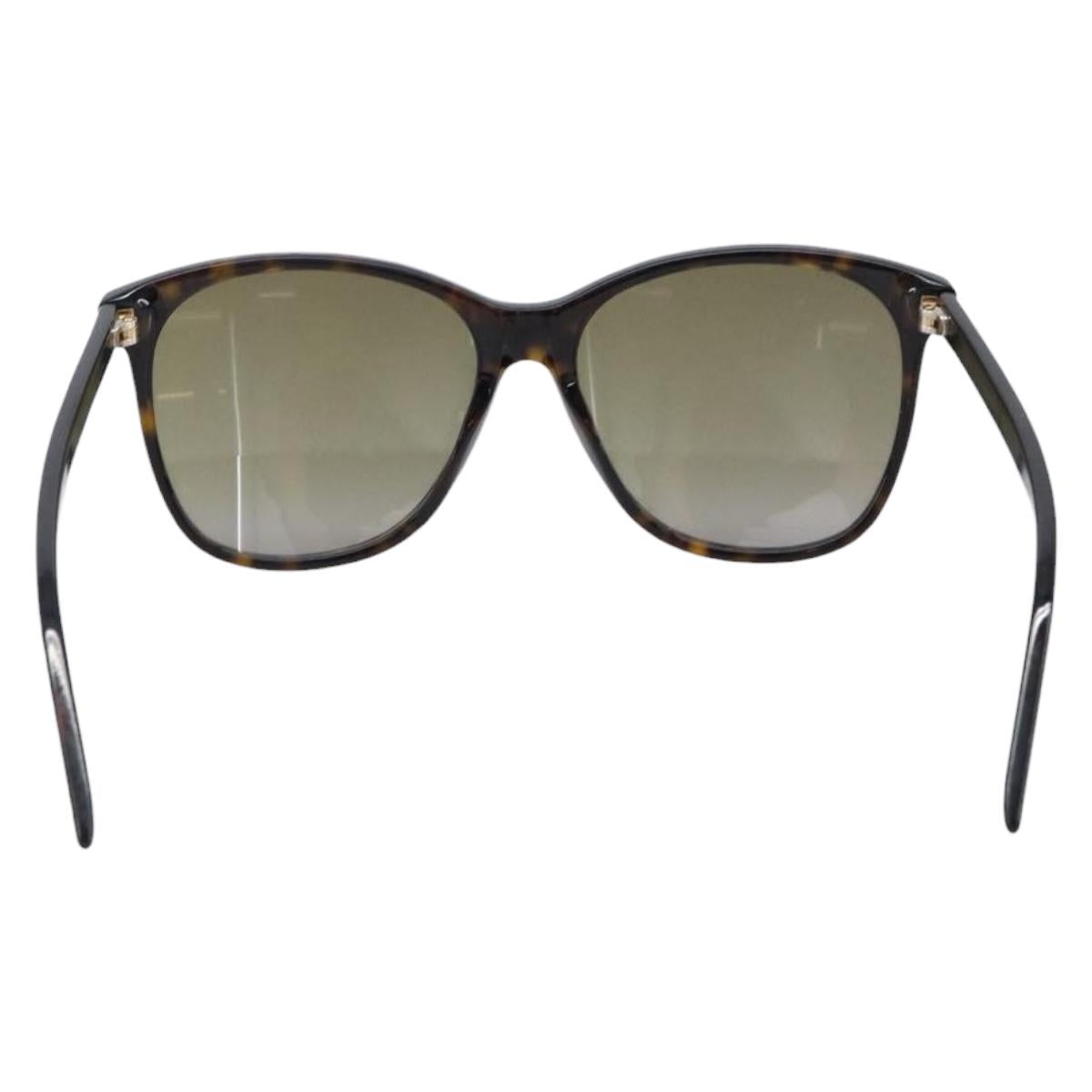 GUCCI Sunglasses plastic Dark Brown Auth bs37304