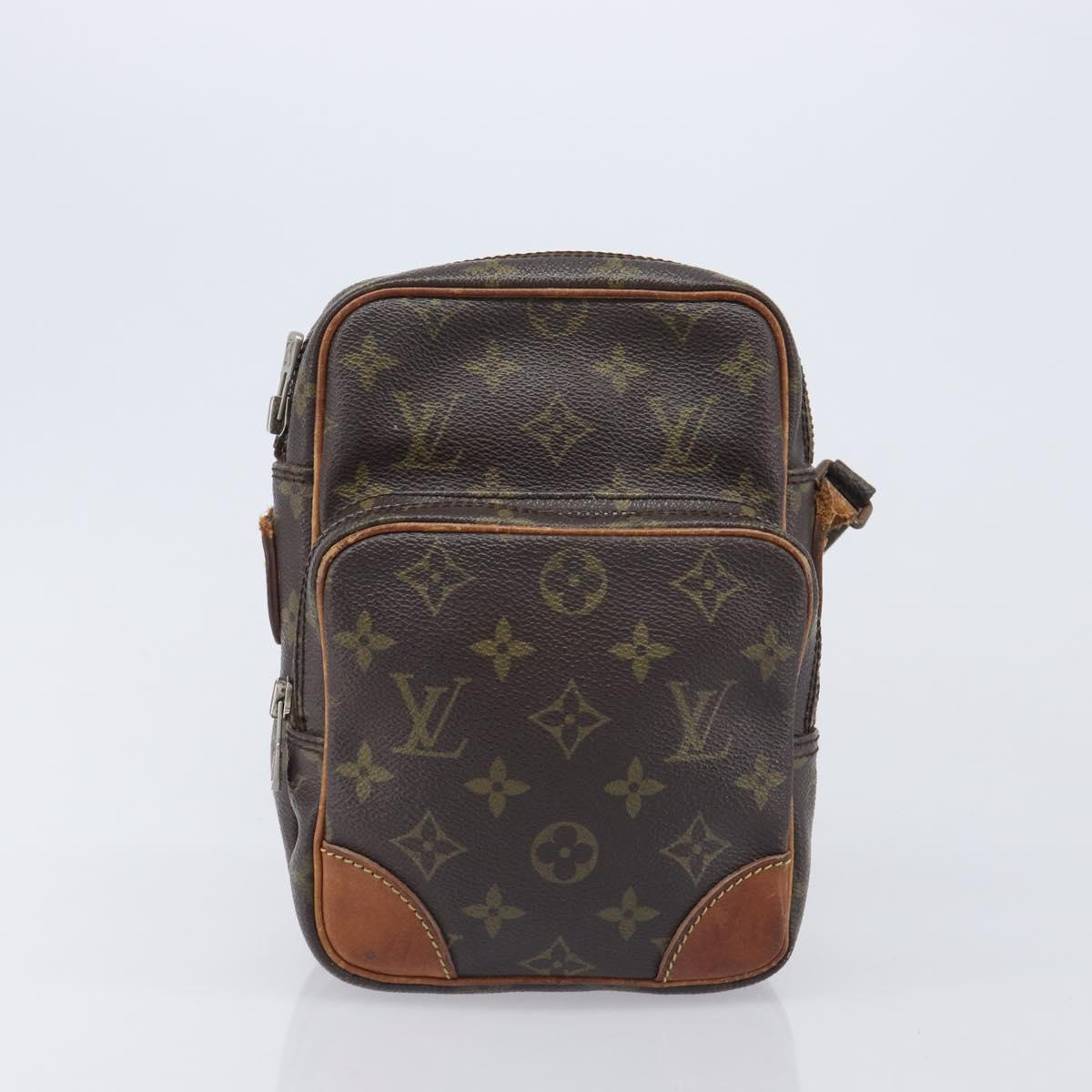LOUIS VUITTON Monogram Shoulder Bag 2 Set LV Auth bs37319