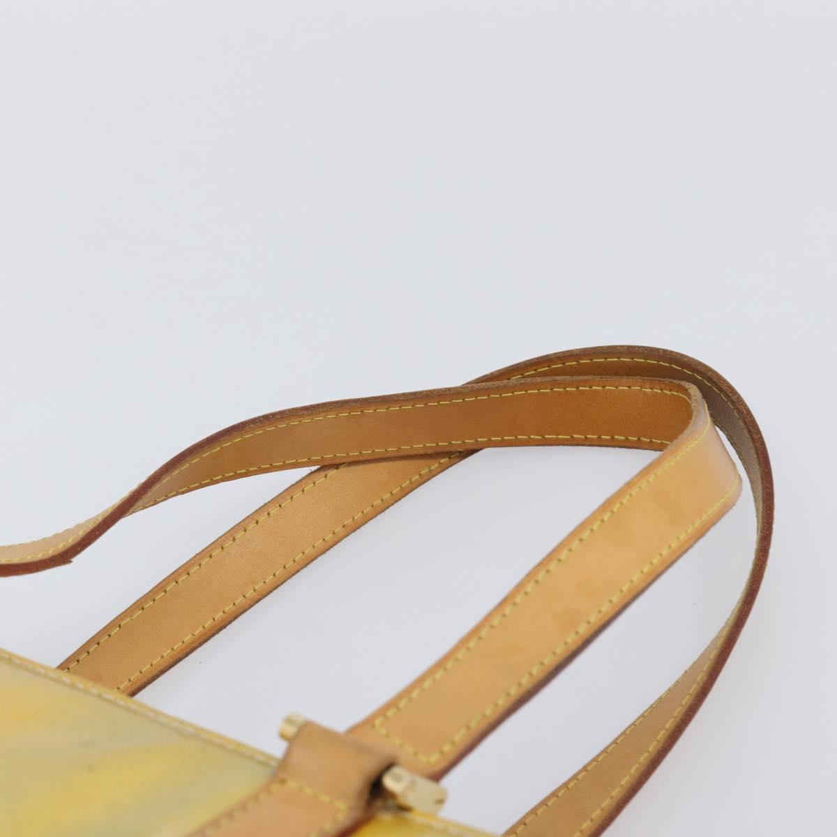 LOUIS VUITTON Monogram Vernis Columbus Tote Bag Gris M91028 LV Auth bs37345