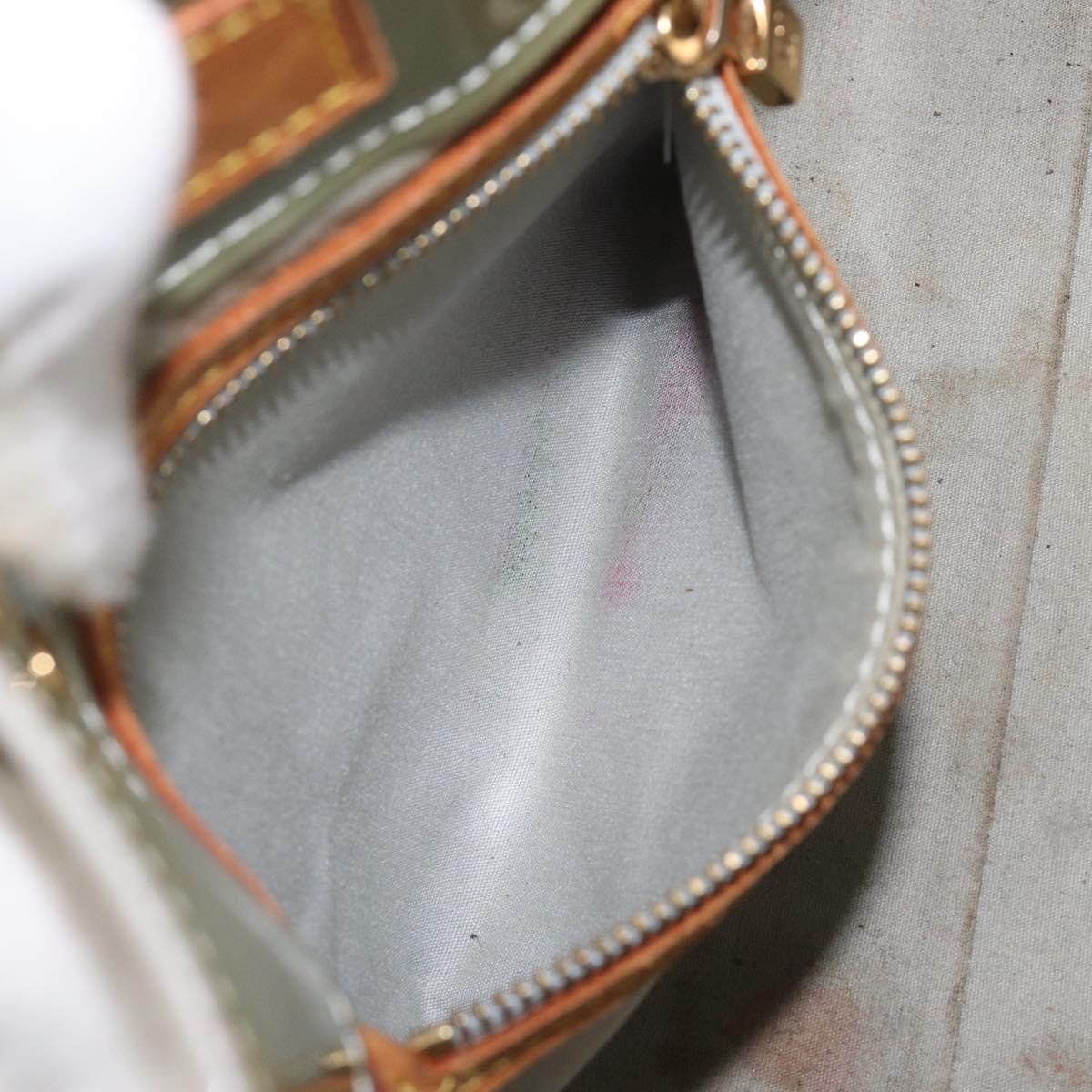 LOUIS VUITTON Monogram Vernis Reade PM Hand Bag Gris M91145 LV Auth bs37346