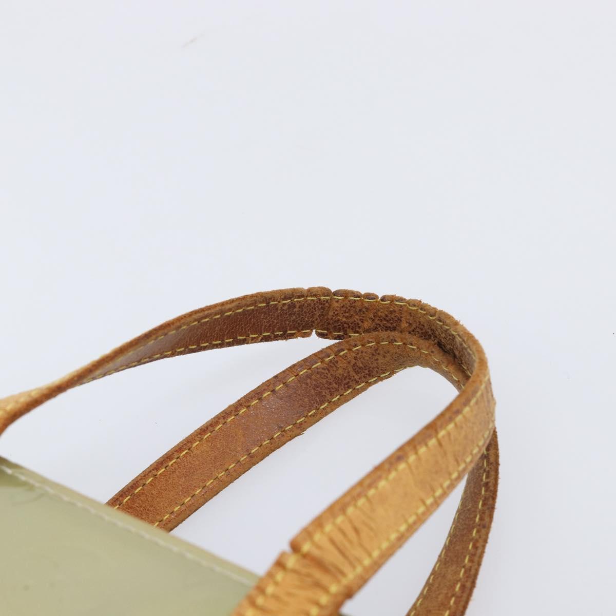 LOUIS VUITTON Monogram Vernis Reade PM Hand Bag Gris M91145 LV Auth bs37346