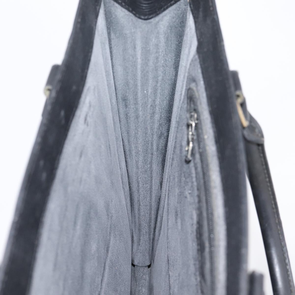 LOUIS VUITTON Epi Sac Plat Hand Bag Black M59082 LV Auth bs37349