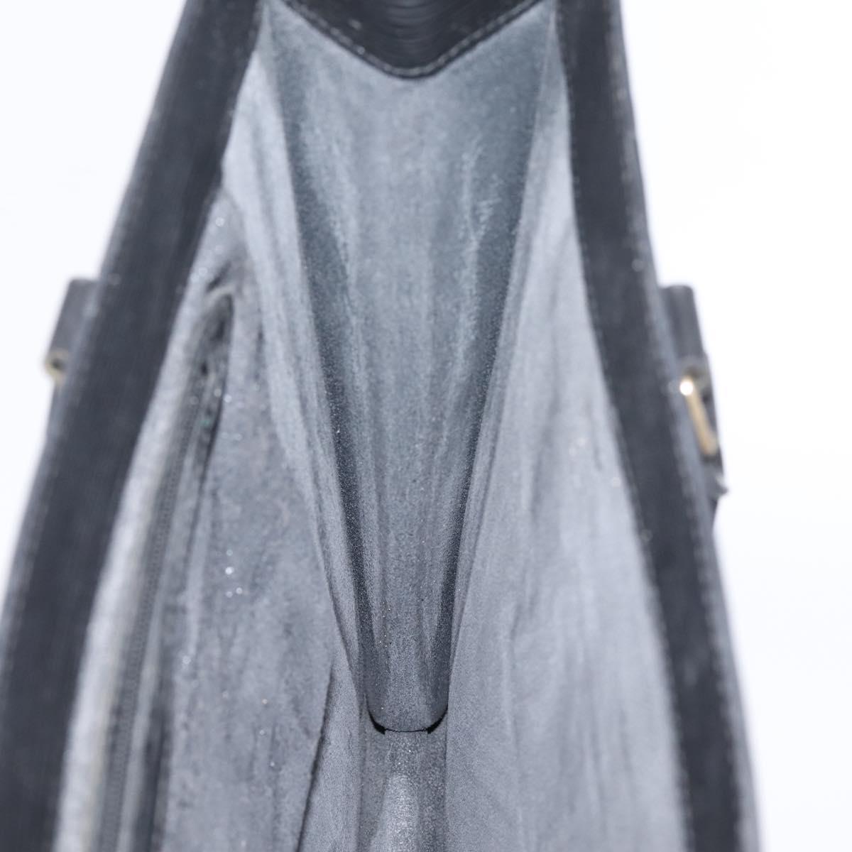 LOUIS VUITTON Epi Sac Plat Hand Bag Black M59082 LV Auth bs37349