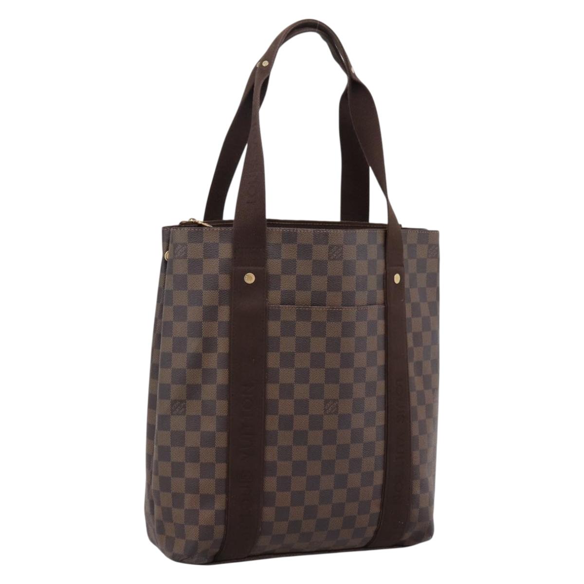LOUIS VUITTON Damier Ebene Kababobur Tote Bag N52006 LV Auth bs37350