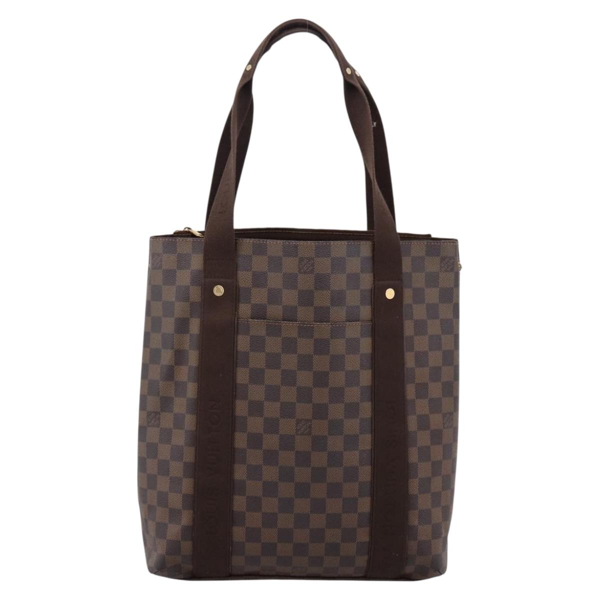 LOUIS VUITTON Damier Ebene Kababobur Tote Bag N52006 LV Auth bs37350