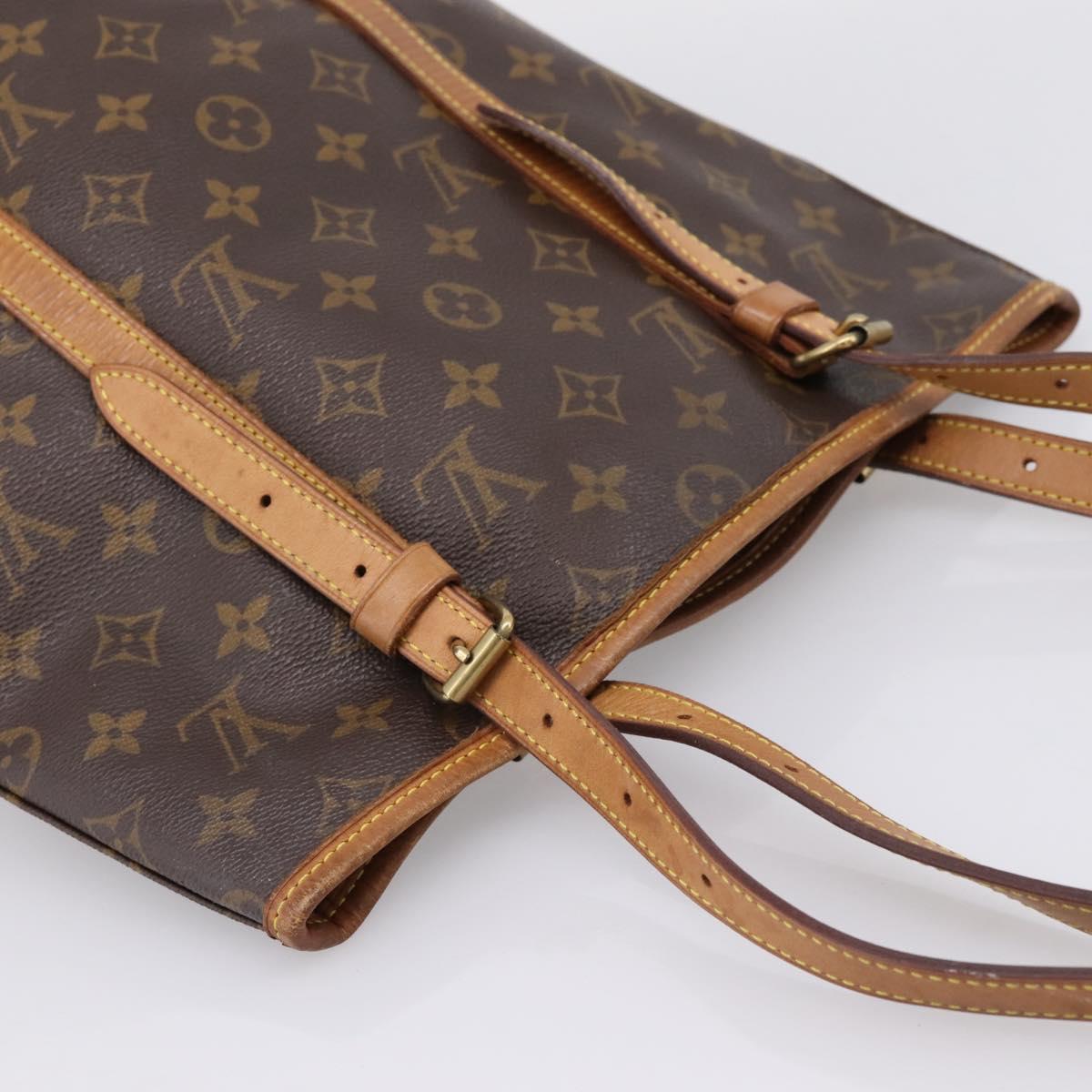 LOUIS VUITTON Monogram Bucket GM Shoulder Bag M42236 LV Auth bs37351