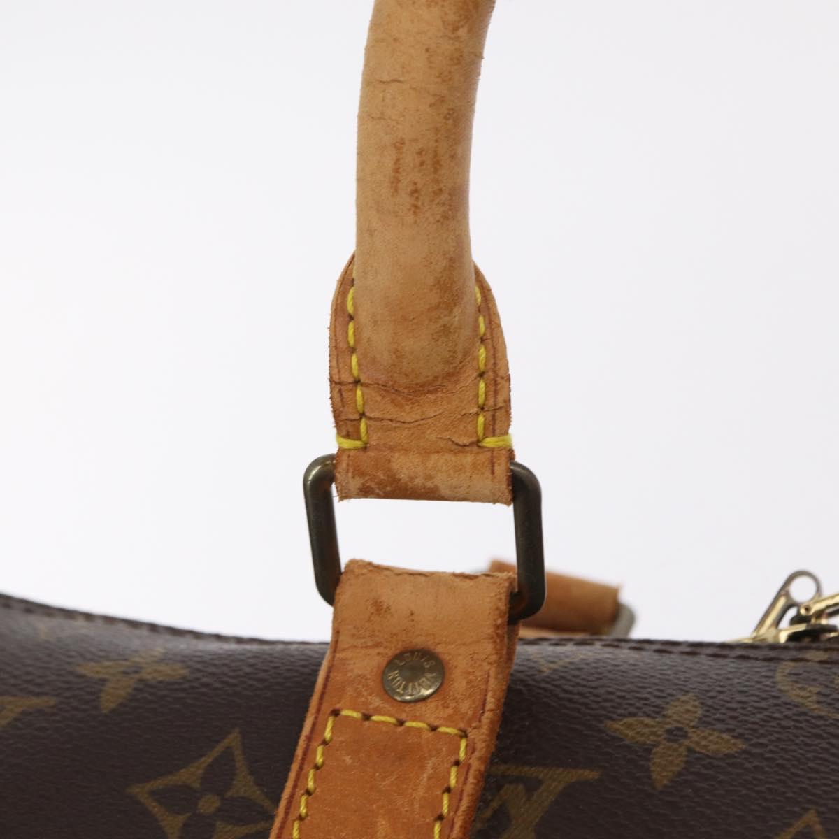 LOUIS VUITTON Monogram Keepall Bandouliere 45 Boston Bag M41418 LV Auth bs37352