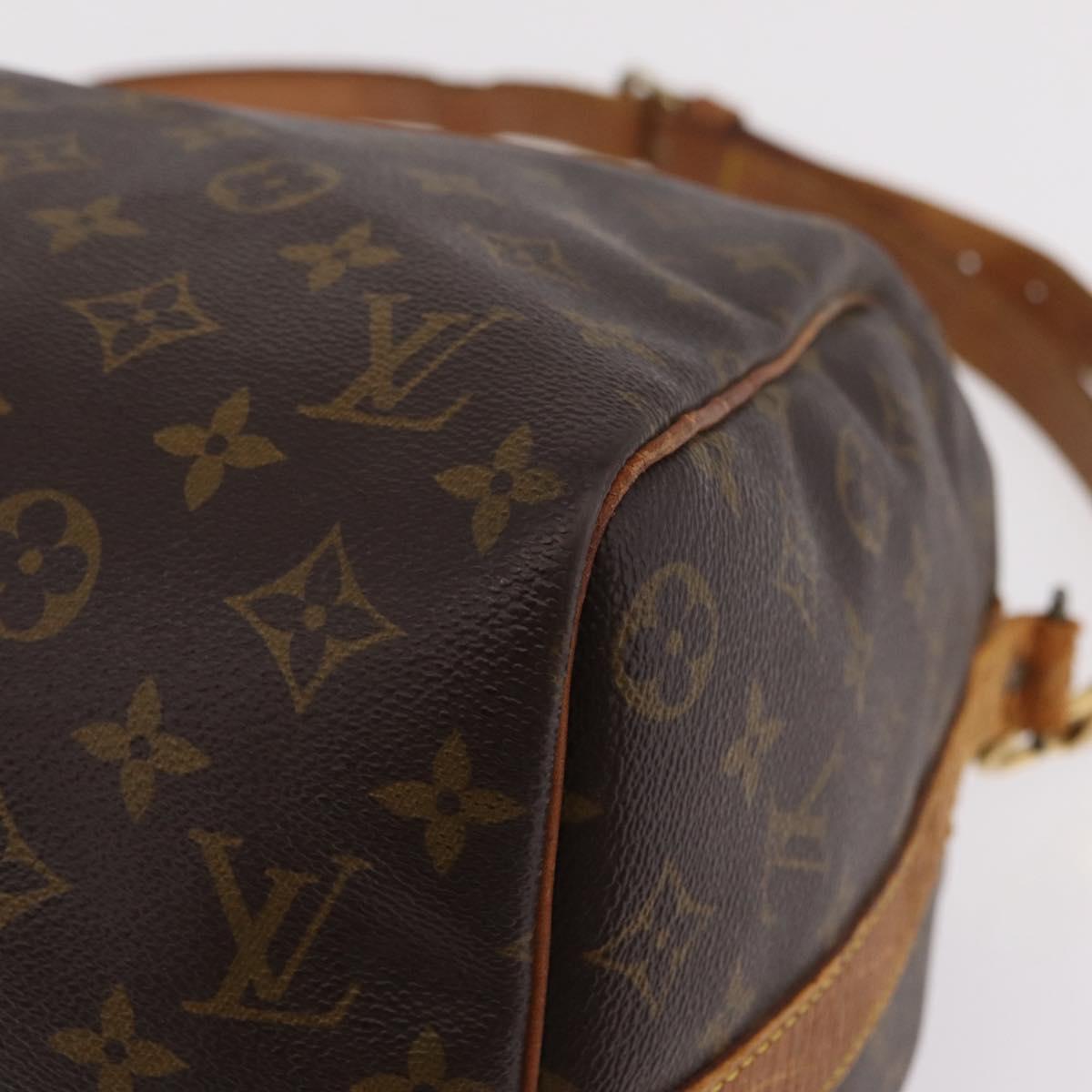 LOUIS VUITTON Monogram Keepall Bandouliere 45 Boston Bag M41418 LV Auth bs37352