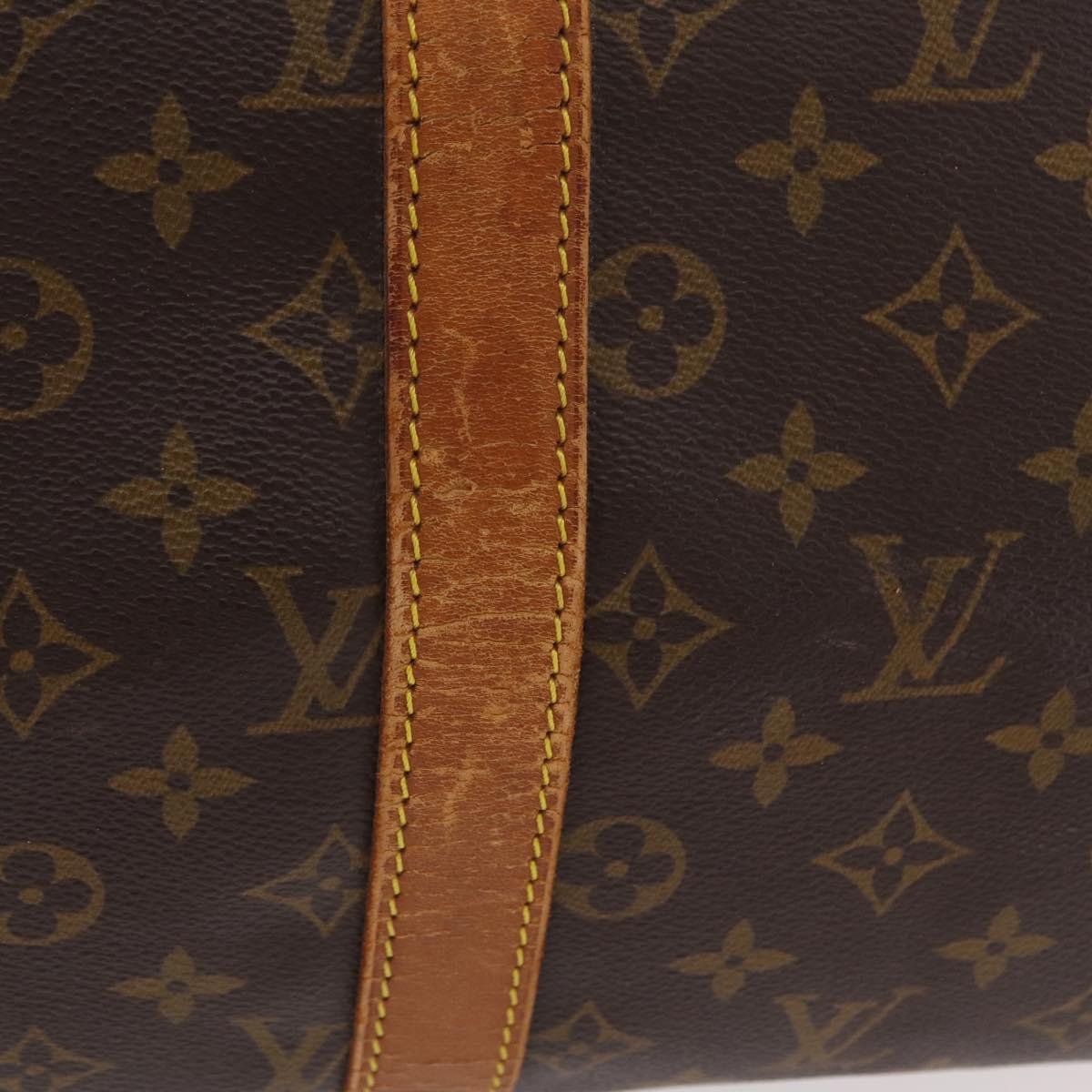 LOUIS VUITTON Monogram Keepall Bandouliere 45 Boston Bag M41418 LV Auth bs37352