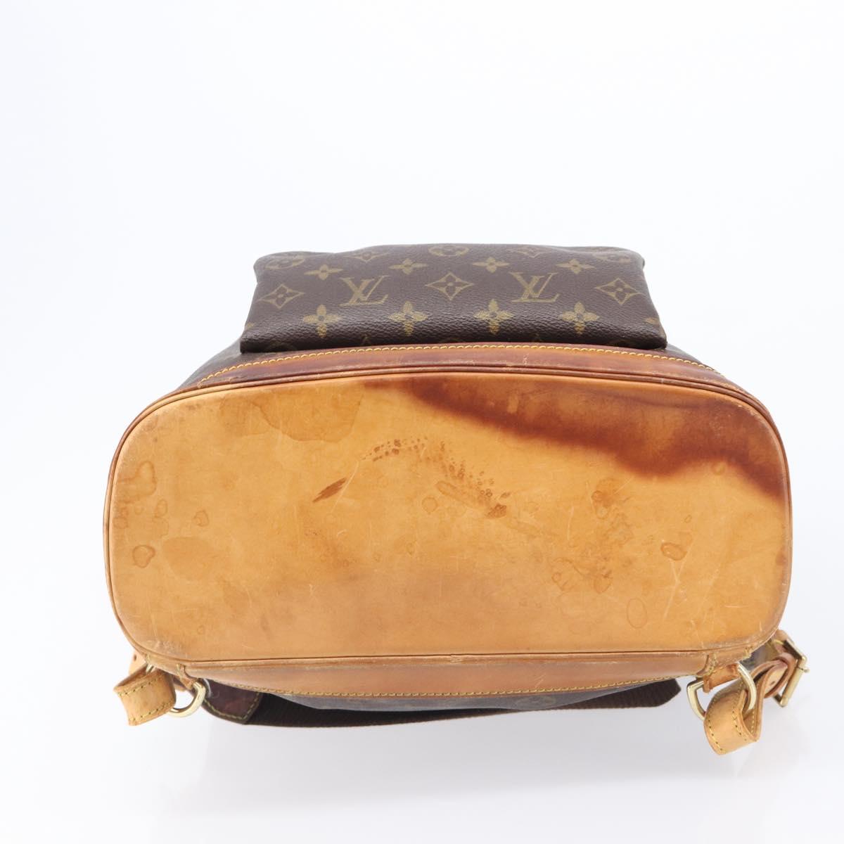 LOUIS VUITTON Monogram Montsouris GM Backpack M51135 LV Auth bs37354