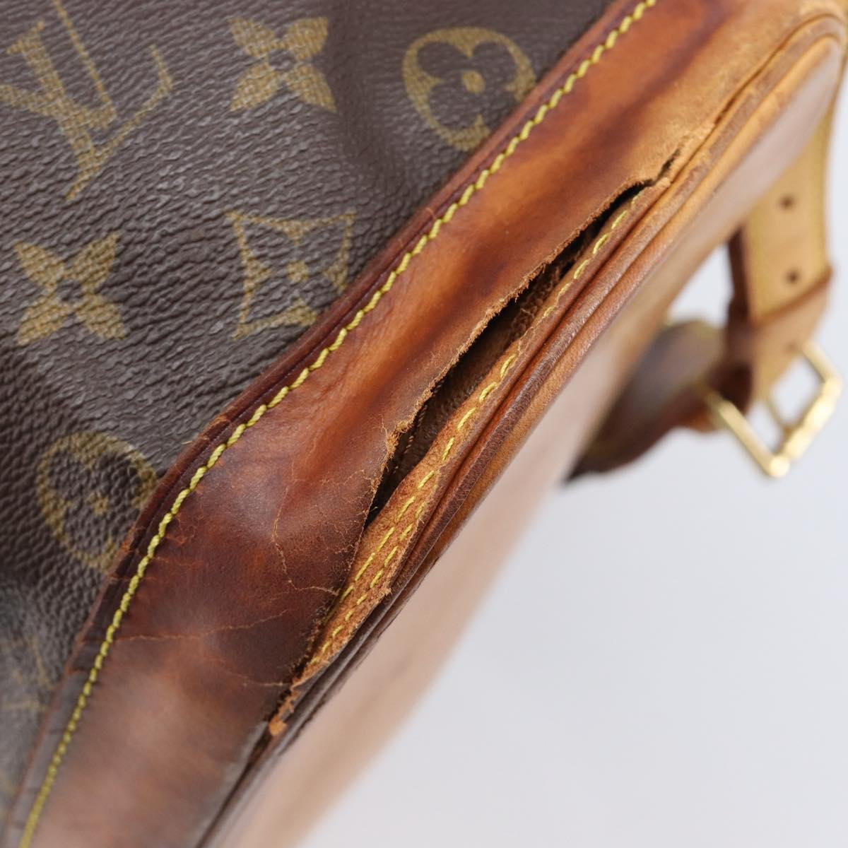 LOUIS VUITTON Monogram Montsouris GM Backpack M51135 LV Auth bs37354