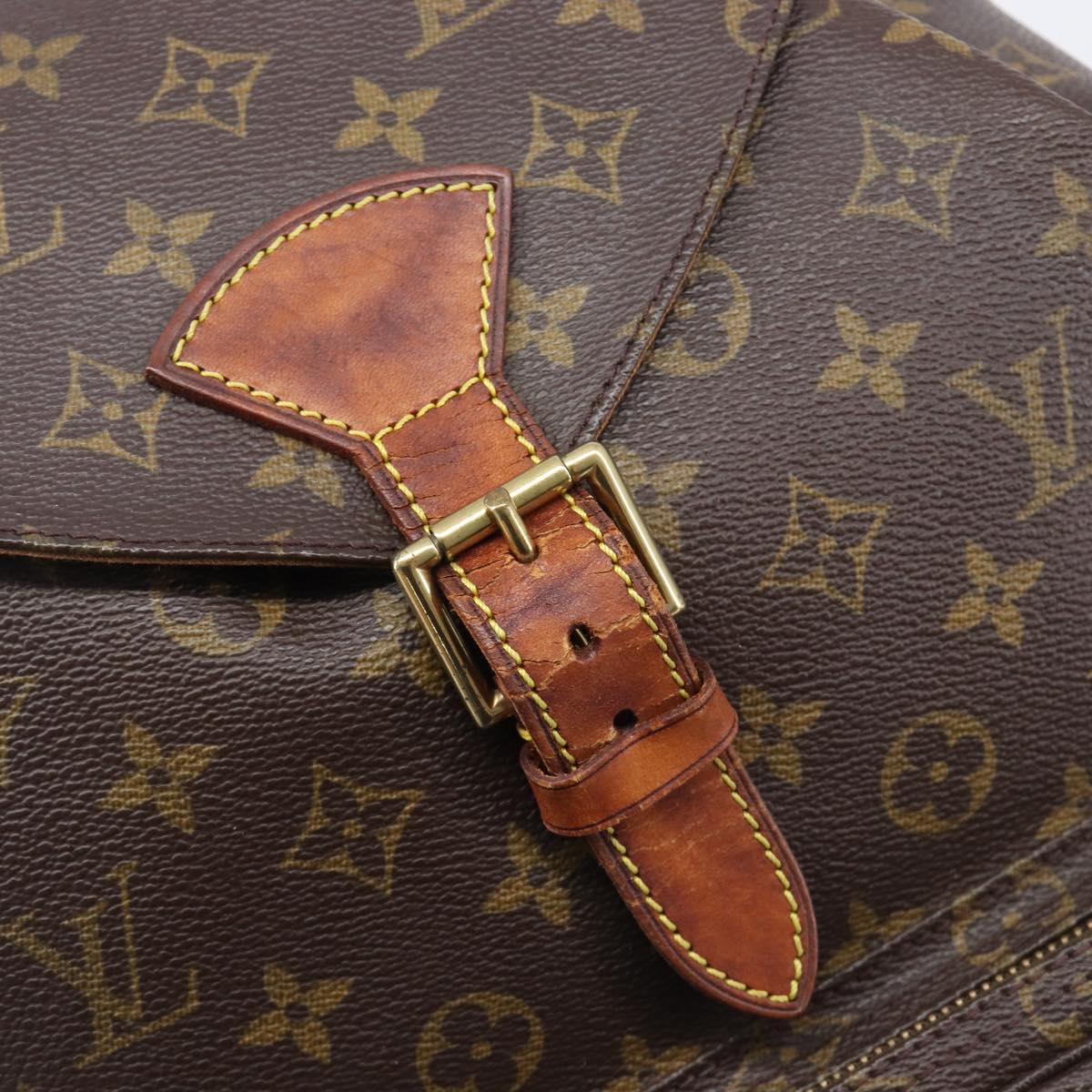 LOUIS VUITTON Monogram Montsouris GM Backpack M51135 LV Auth bs37354