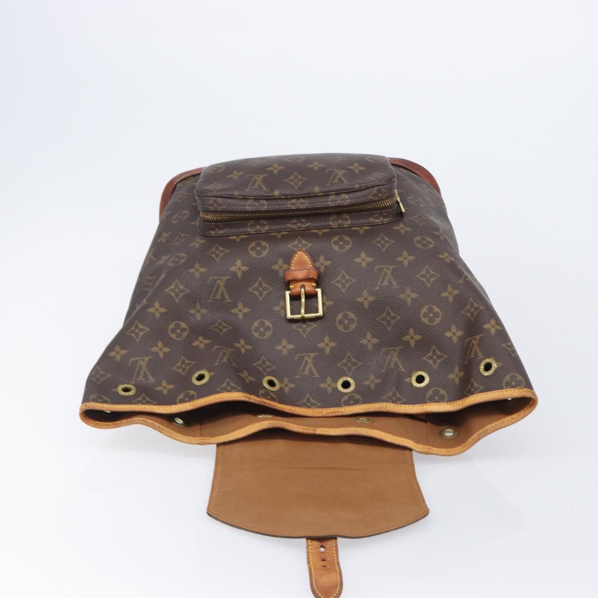 LOUIS VUITTON Monogram Montsouris GM Backpack M51135 LV Auth bs37354