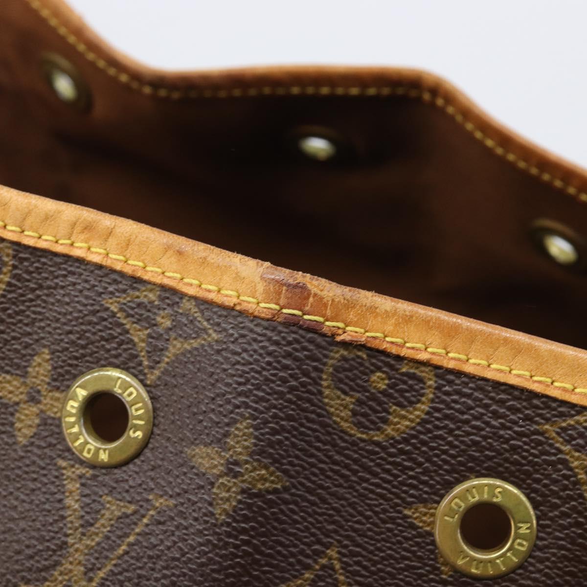 LOUIS VUITTON Monogram Montsouris GM Backpack M51135 LV Auth bs37354