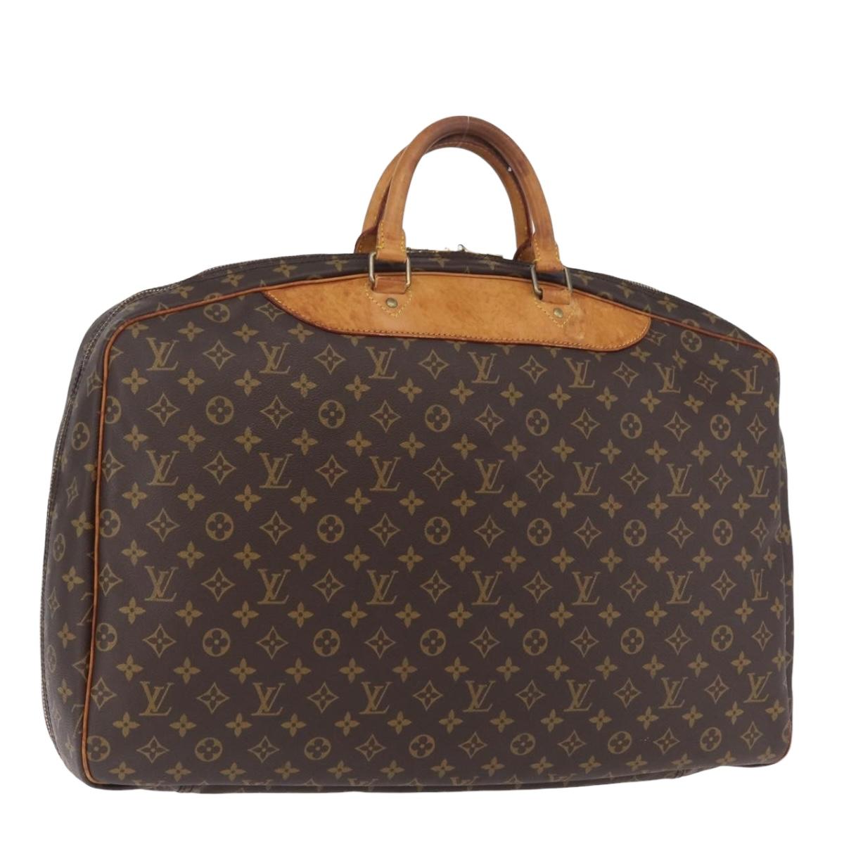 LOUIS VUITTON Monogram Alize de Poche Boston Bag 2way M41392 LV Auth bs37363