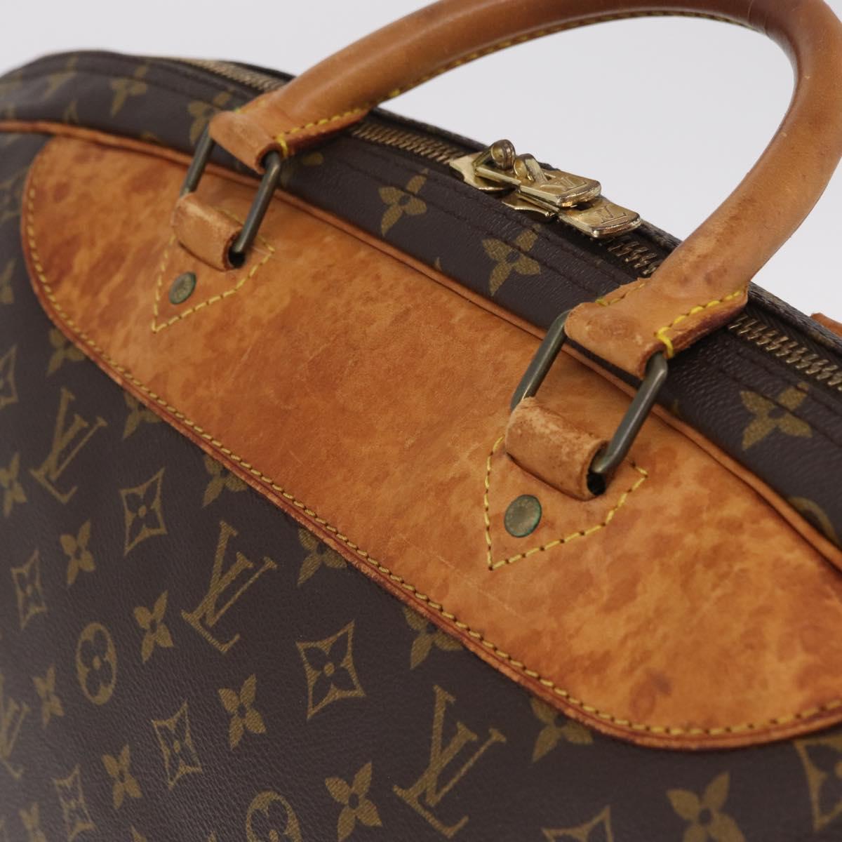 LOUIS VUITTON Monogram Alize de Poche Boston Bag 2way M41392 LV Auth bs37363