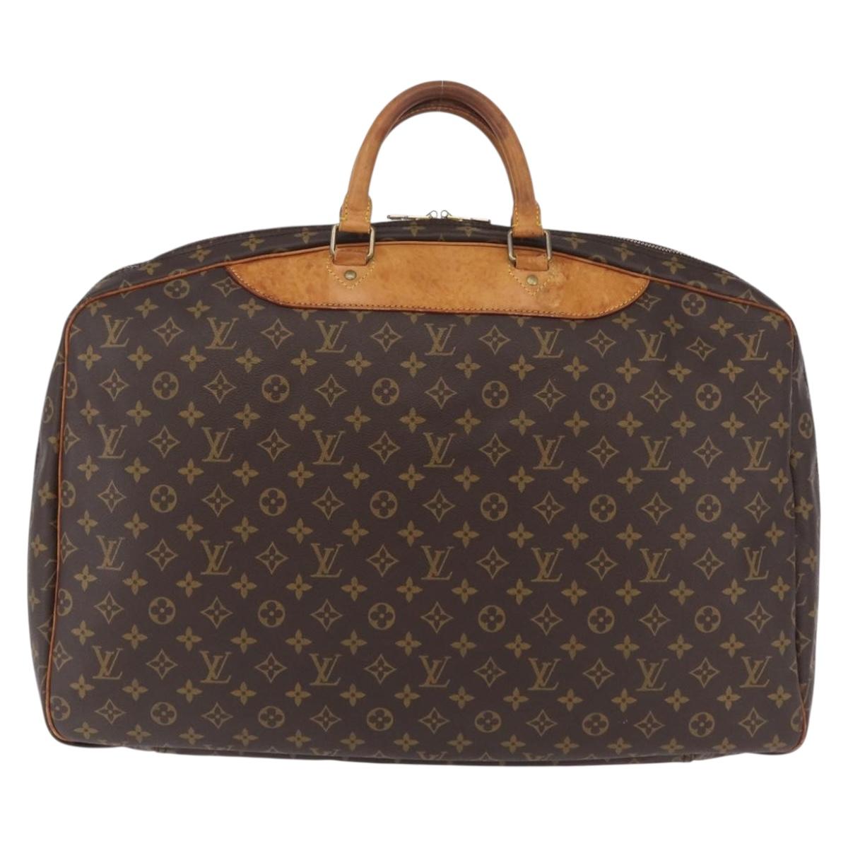 LOUIS VUITTON Monogram Alize de Poche Boston Bag 2way M41392 LV Auth bs37363